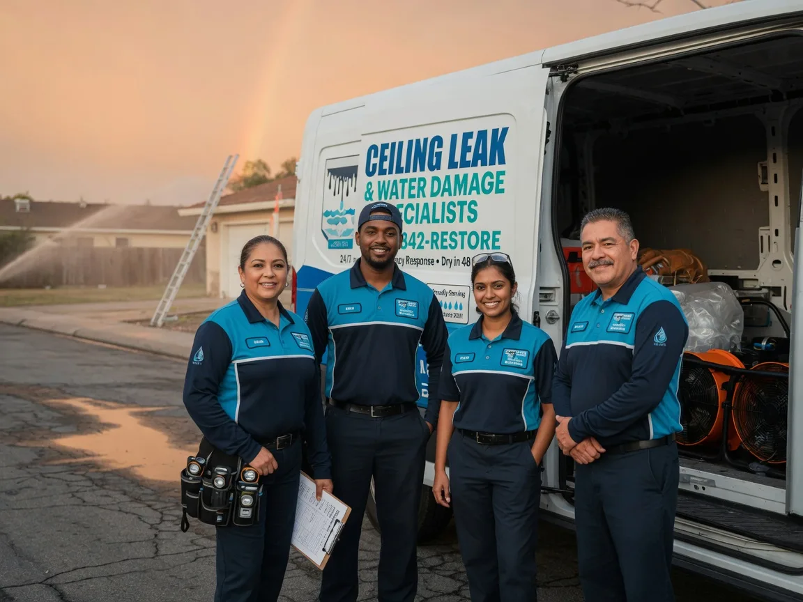 Ceiling Leak Cleanup company in Saint Jo, TX