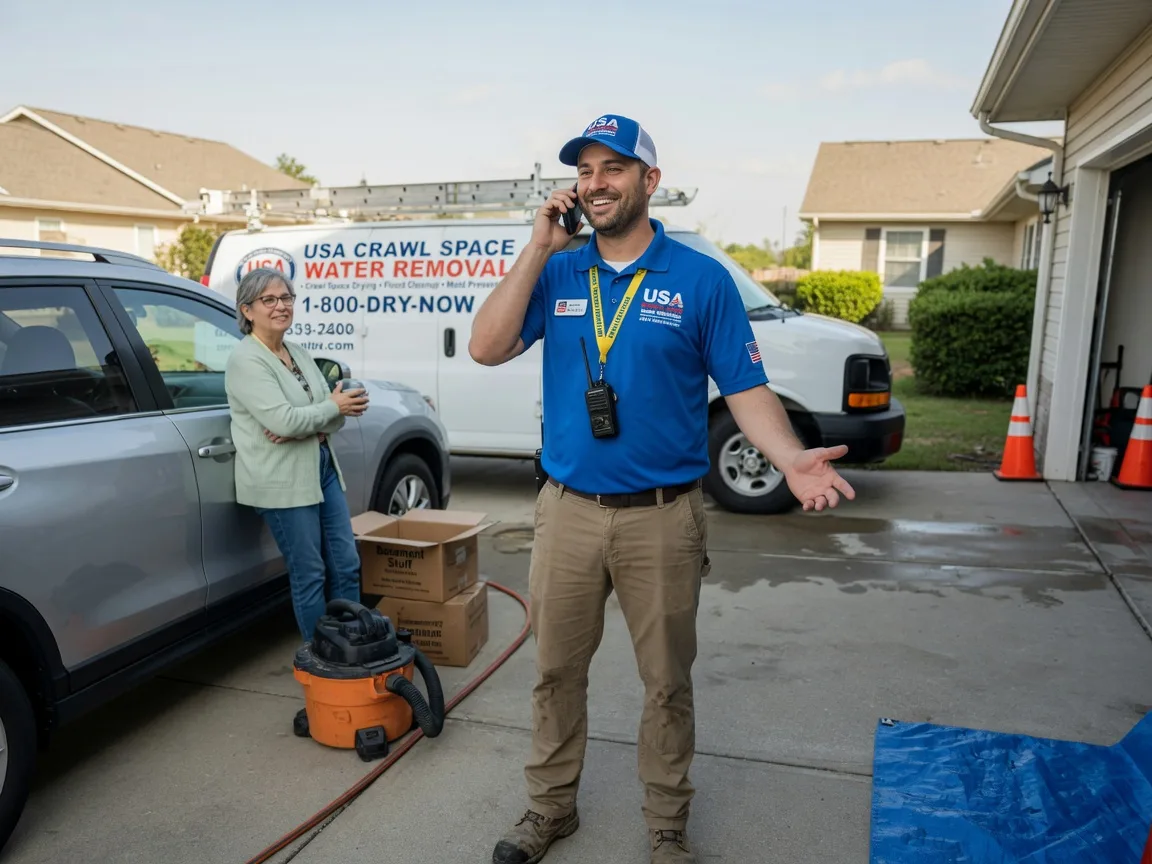 Crawl Space Water Removal Saint Jo, TX FAQs